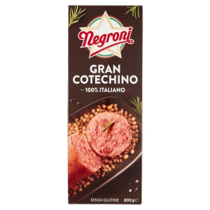 Negroni Gran cotechino 100% italien 800 Gr.