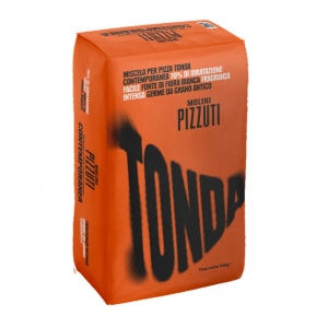 Molini Pizzuti mezcla para pizza redonda contemporánea 10 Kg.