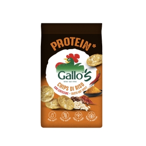 Gallo’s chips protein gusto hot spicy 40 Gr.