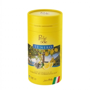 Perle di Sole Black Tea with Sorrento Lemon Zest IGP 37.5 Gr.