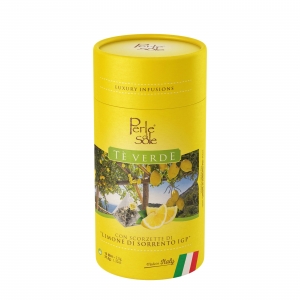 Perle di Sole Green Tea with Sorrento Lemon Zest IGP 37.5 Gr.