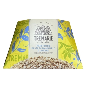 Tre Marie Panettone with Almond Paste and Lemon 850 Gr.