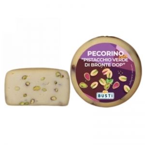 Busti Pecorino with Bronte Green Pistachio DOP approximately 1 kg