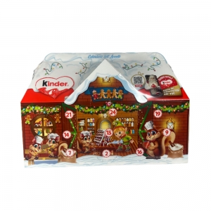 Kinder Calendario dell'Avvento 24 pezzi 234 Gr.