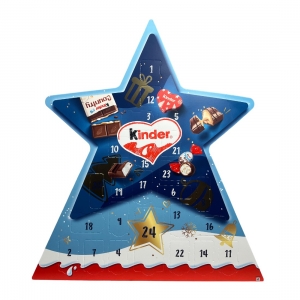 Kinder Calendario dell'Avvento 24 pezzi 149 Gr.