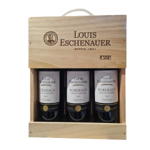 Louis Eschenauer vino rosso Château Les Martineaux Bordeaux 2023 confezione 3 x 75 cl.