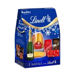 Regalidea Christmas Gift Box Lindt Pandoro