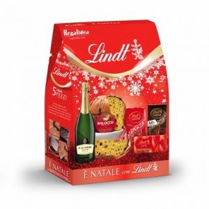 Regalidea Christmas Gift Box Lindt Panettone