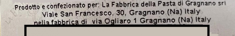 Offerta Paccheri Pasta Gragnano IGP Lisci, Rigati, Rigatello 500gr x 3