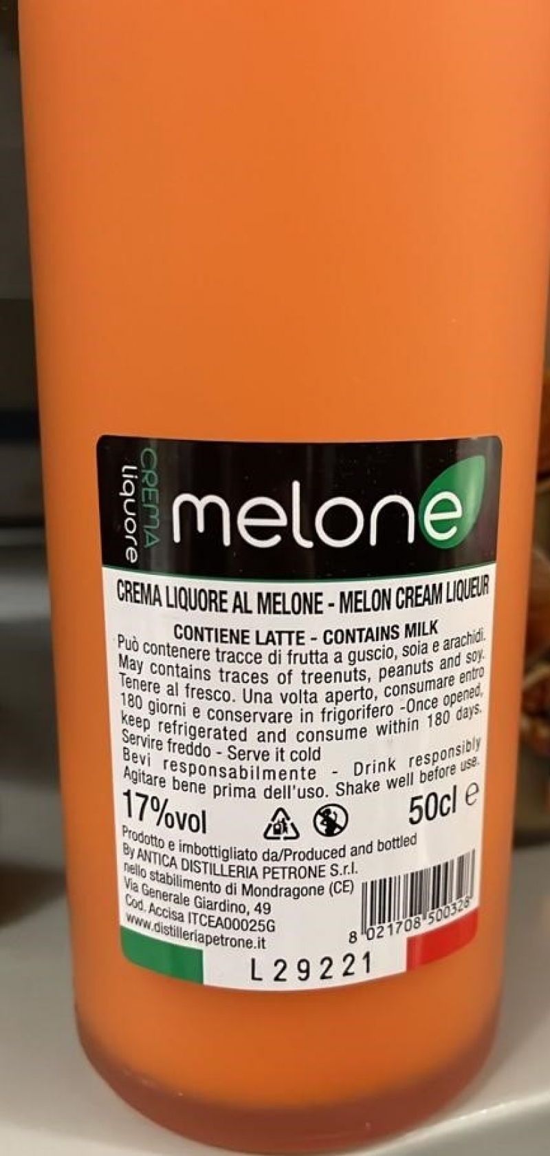 Crème de Liqueur de Melon